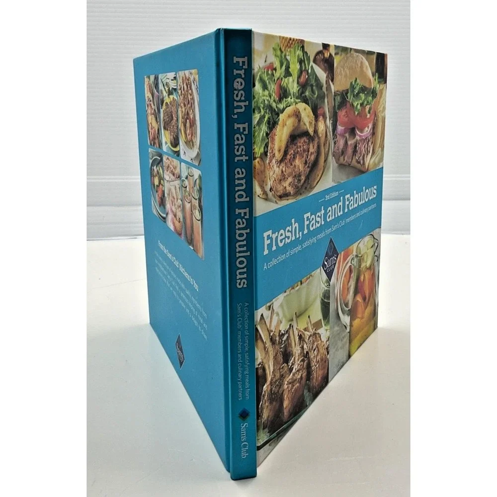 Fresh‎ Fast and Fabulous Cookbook 3rd Edition Sam's Club Hardcover